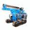 Solar hydraulic pile hammer ramming driving machine solar piling machine