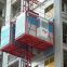 Professional Manufacturer SC200/200 double cages 0-33m/min construction hoists