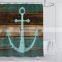 i@home 4 piece washable custom anchor bathroom fashion shower curtain 3d sets print