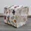 Home Organization Cotton Linen Laundry Basket Box Canvas Foldable Storage Boxes Bins Cubes Boxes