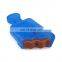 Semi-transparent Soft TPR Dog Squeaky Toys Durable Tough Dog Chew Toys  Popsicle shape dog activity toy