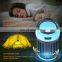 new outdoor waterproof hanging mosquito zapper Portable USB rechargeable LED Camping lantern lamp