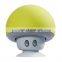 Factory mini speaker portable Wireless Speaker Cute Mushroom BT Speaker With Sucker Cup For Phones