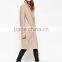 Korean Style Ladies Wool Trench Coat 2016 New Design