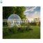 Factory customized 0.8mm pvc/ tpu inflatable geodesic domes, outdoor crystal bubble tent for sale
