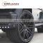 G class w463 B style forged steel material Black color wheels fit for G63 G65 G500 G55 G900 22 inches Automobile hub