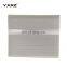 Factory manufacture car parts engine cleanser nonwoven fabric automobile activated carbon 24*20*3 car air filters