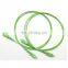 New arrival fiber optic sc apc singlemode simplex 3.0mm green patch cords