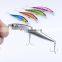 Hot sale 9.7cm/8.6g 5 Colors ABS Plastic Hard lure Minnow