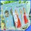 High quality competitive price custom bookmarks with tassels