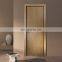 contemporary simple bedroom dark veneer mahogany flush painting wood door