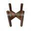 2021 new design nordic concise style stable adjustable bamboo plant flower pot stands