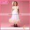 Yellow and white bubble dress, party dress with summer for 1-9 years girl                        
                                                Quality Choice