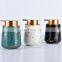 400ml Modern Marble Design  Ceramic Lotion Dispensing Pump Liquid Soap Dispenser Bottle Set