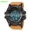 SANDA 359 Hot Selling Design Cheap Price Men Sport LED Light Watches Silicon Band Watch