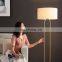 European Vintage Luxury Living Room Standing Lamp Resin Carved Patterns Metal Floor Lamps Wholesale Mediterranean Floor Lamp
