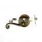 Wholesale Price Antique Brass Zinc Alloy US National Design Safe with entry keyed Door Handle Lever Lock