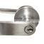 American style zinc alloy doors handles locks lever lock with brass cylinder in low price
