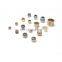 customized High Precision sintered bronze bushing,oil impregnated fan brass bushings