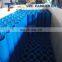 Stable fixed belt conveyer idler roller for gravel crushing