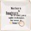 Custom LOGO Porcelain Plate Nordic Ceramic Jewelry Tray Square Ceramic Decorative Tray For Jewellery Dia De la Madre 2022