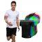 Custom Drop Hem Gym T-shirts cotton spandex