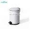 Landrover Stainless Steel Pedal Trash Can Multi Color Waste Bin Powder Coating Matt With Fingerprint Proof
