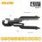 Outdoor multipurpose EDC stainless steel folding pliers camping portable combination tool with lamp