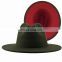 2022 Unisex Custom Wholesale Red Bottom Men Women Fedora Hats