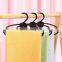 Personalized Recycled Low MOQ Suit Designer Multipurpose Cheapest Custom Clothes New Logo Black Plastic Hangers