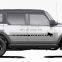 For Ford Bronco Body Side Stripe Skirt Roof Hood Decal Sticker  Vinyl Sport Badge Car Styling Accessories Red