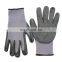 Men Black Knit Nylon Palm Fit PU Coated Gloves en388 Knitting Mechanical Protective Safety Work Gloves