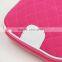 Best Seller Hot Pink Quilted Cosmetic Bag Nylon Travel Quilted Cosmetic Bag