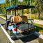All new luxury electric golf cart with customized seats of 2, 4, 6, and 8