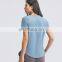 Wholesale New Arrival Women Yoga Running Fitness Short Sleeves shirts Breathable Quick Dry T-Shirt