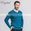 Hot Selling Solid Color High Quality Men's Cashmere V Neck Sweater