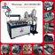 AB glue dispenser manual pressure barrel 2 component mixing glue machine semi automatic glue filling dispensing machine