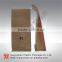 eight side resealable standing kraft paper pouch flat bottom packaging bag