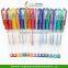 16 colors GEL PENS BRIGHT VIVID COLOURS ART PENS COLOURING KIDS SCHOOL SILVER GOLD