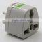 Universal Travel Power Plug to USA AC Plug adapter ( 3-pin ) electrical plug