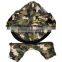 Wild Cold-resistant Camouflage Large Pet Dog Winter Clothing with detachable pants