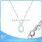 New arrival women 925 sterling silver wholesale infinity opal pendant