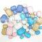 rectangle opal color iridescent claw strass, acrylic sew-on colorful decorative stones in China