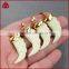 Natural ox bone horn carved claw pendant jewelry Bead