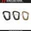 Jinyu paracord bracelet charms/metal shoelace charms/metal bag tags