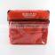 Red color Portable Shoulder Lunch PVC Bag Insulated Cooler Ice Bag Hand