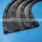 high quality uhmwpe sliding guide conveyor belt PE100 bend guide rail