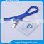 High quality double layers lanyard with cool keychain