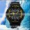 New Men Dual time zone Chronograph Digital Quartz sports Watches