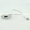 High speed 3.1 usb wire c type to hdmi converter with ethernet supported